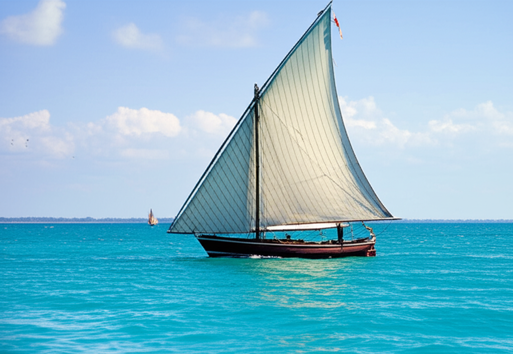 Dhow sailing